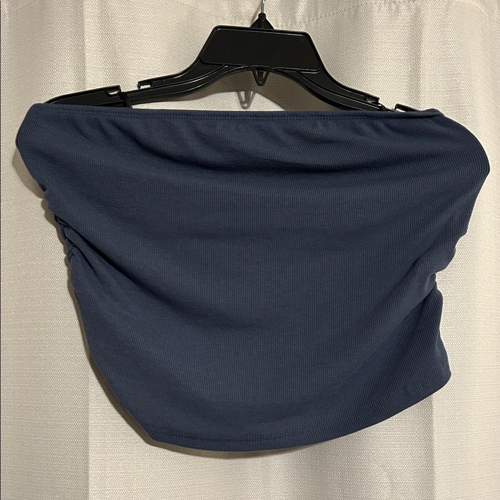 SHEIN Navy Blue Tube Top